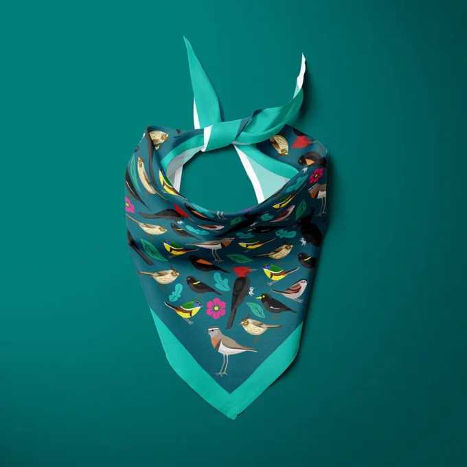 Pañoleta Aves nativas