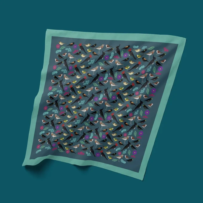 Pañuelo Aves nativas